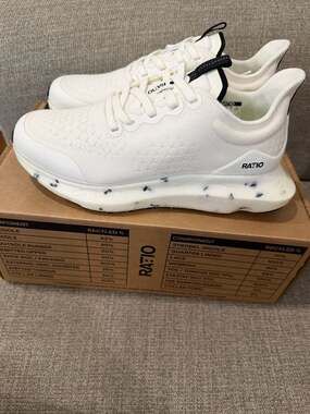 Ratio Camino:01 Women's Running Shoes Purity White Size 6.5